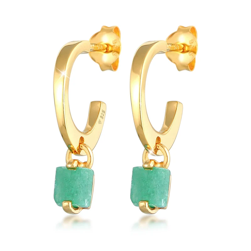 Creolen | Jade (grün)