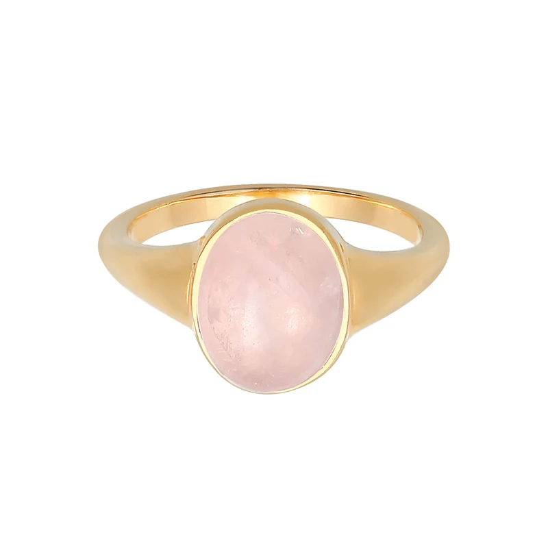 Siegelring | Quarz ( Rosa )