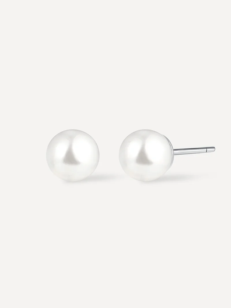Simple Pearl Ohrringe