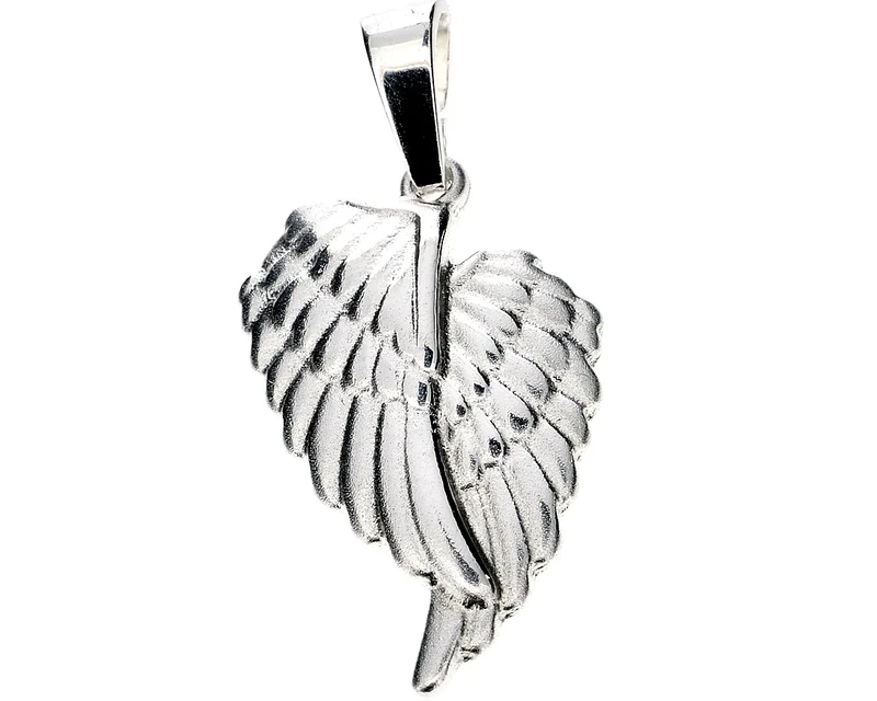 ENGELSFLÜGEL CHARM 925 SILBER ENGELSRUFER ANHÄNGER KETTENANHÄNGER