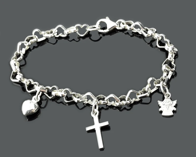 ARMBAND ZUR TAUFE, TAUFARMBAND, TAUFSCHMUCK 925 SILBER