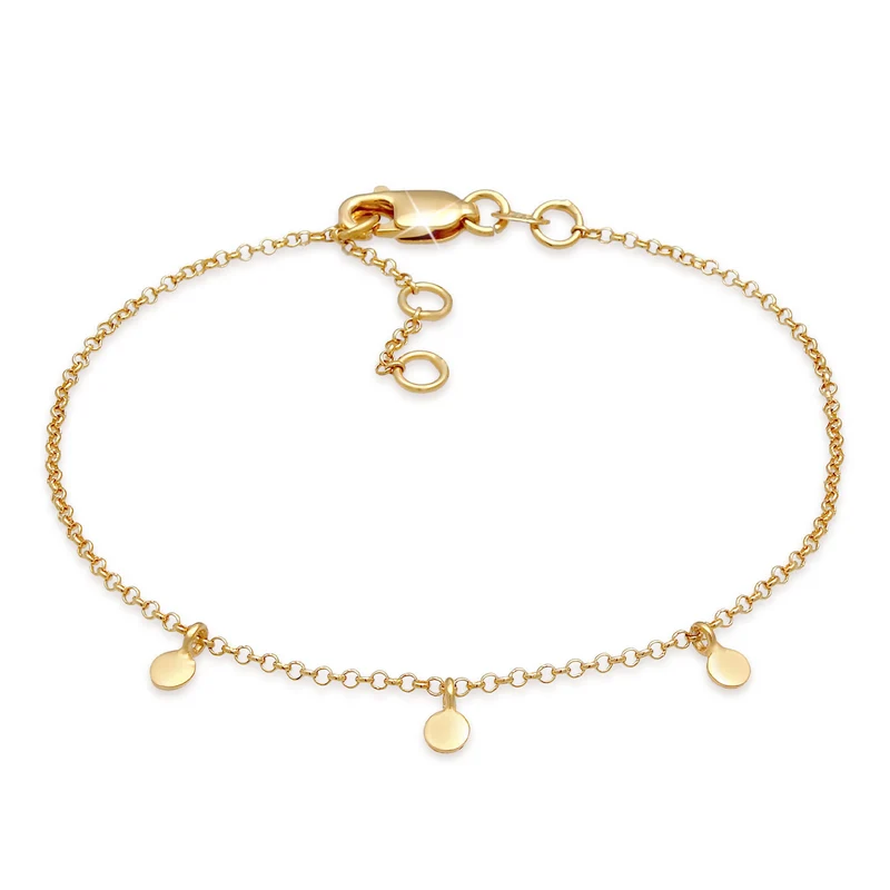 Armband Plättchen Anhänger