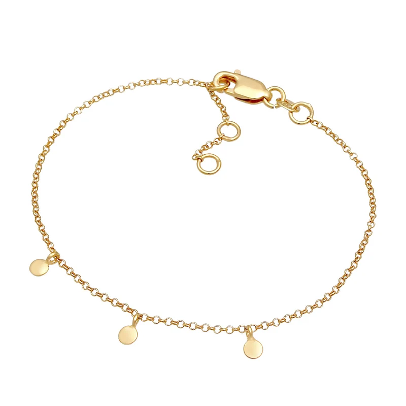 Armband Plättchen Anhänger