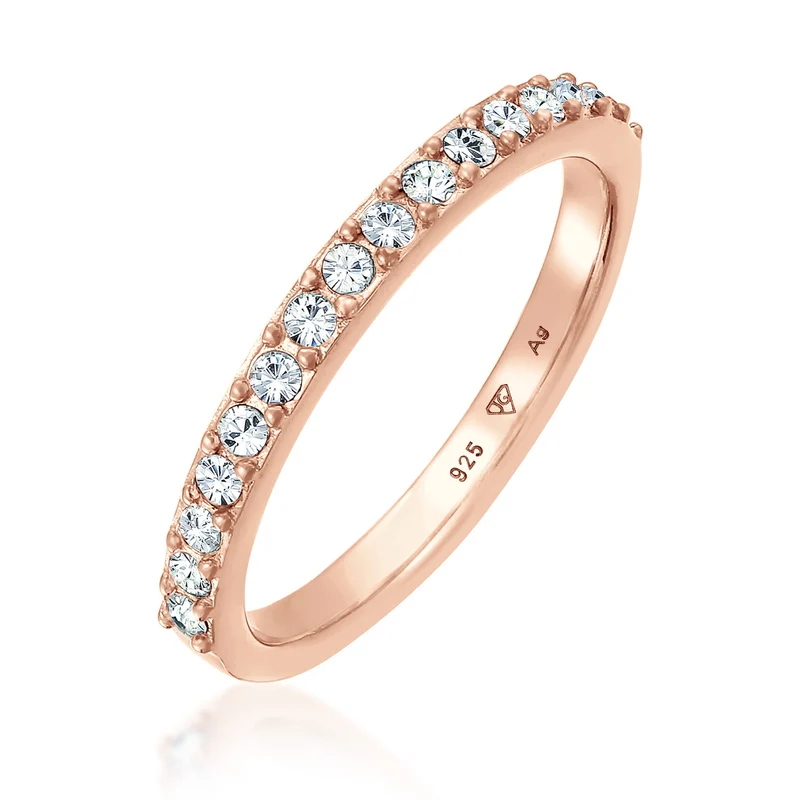 Bandring Memoire | Mit Kristallen von Swarovski® (Weiß)