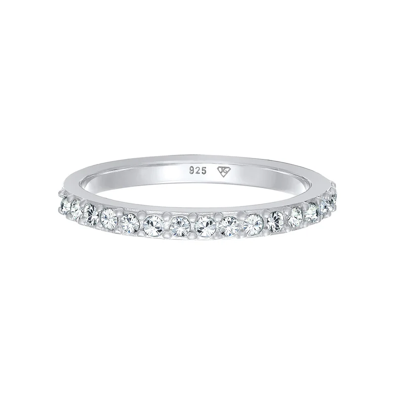 Bandring Memoire | Mit Kristallen von Swarovski® (Weiß)