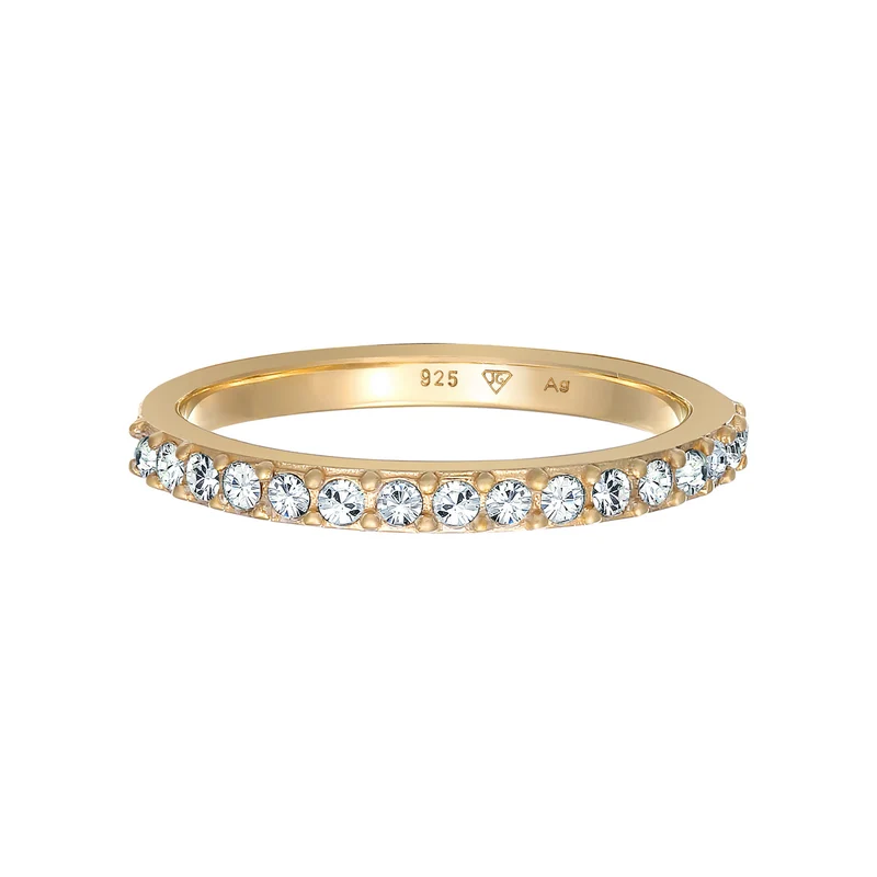 Bandring Memoire | Mit Kristallen von Swarovski® (Weiß)