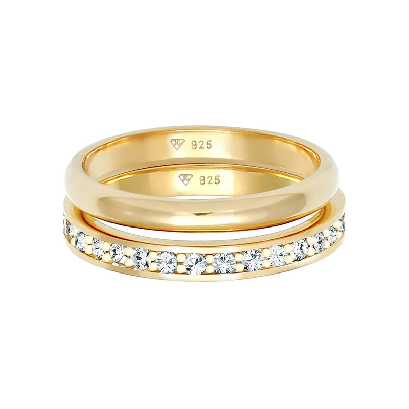Bandring | Mit Kristallen von Swarovski® (Weiß)