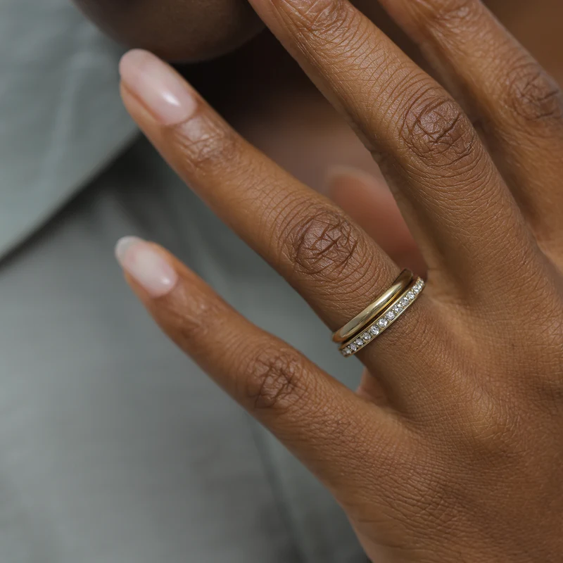 Bandring | Mit Kristallen von Swarovski® (Weiß)