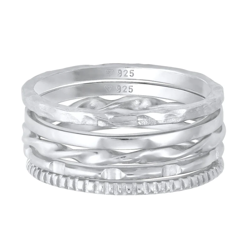 Stapelring 5er Set