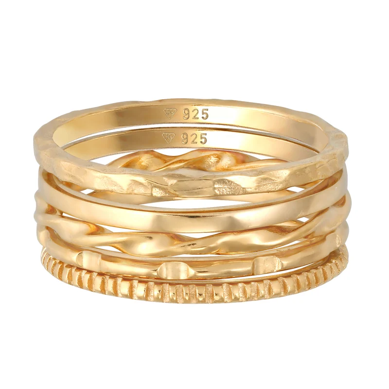 Stapelring 5er Set