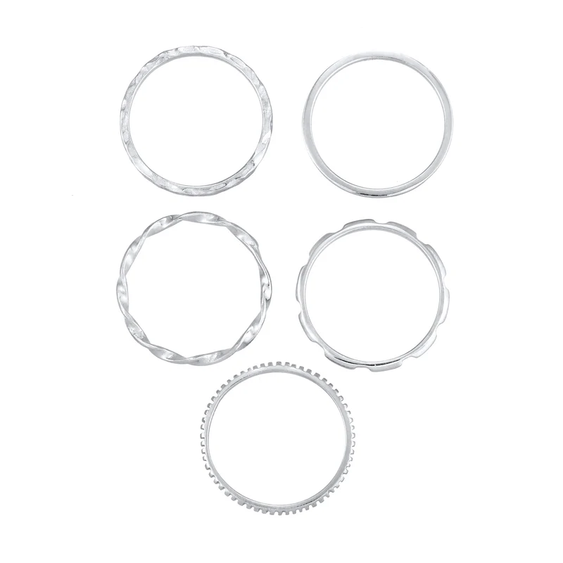 Stapelring 5er Set