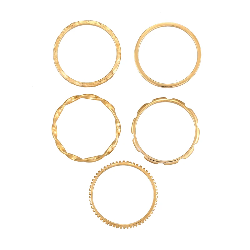 Stapelring 5er Set