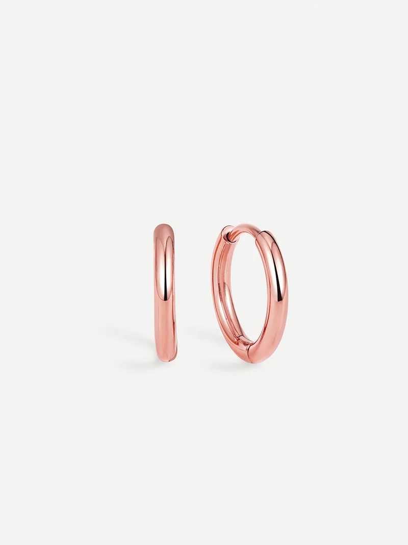 14mm SLIM HOOP Small Ohrringe