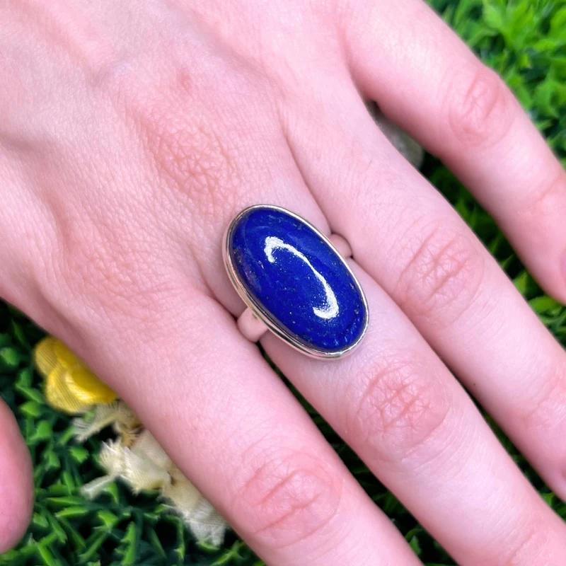 Lapislazuli-Silberring #130