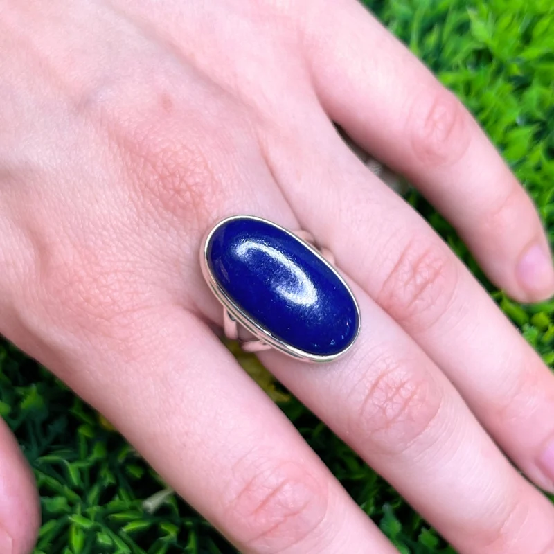 Lapislazuli-Silberring #106