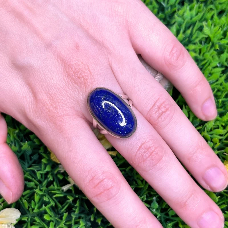 Lapislazuli-Silberring #107
