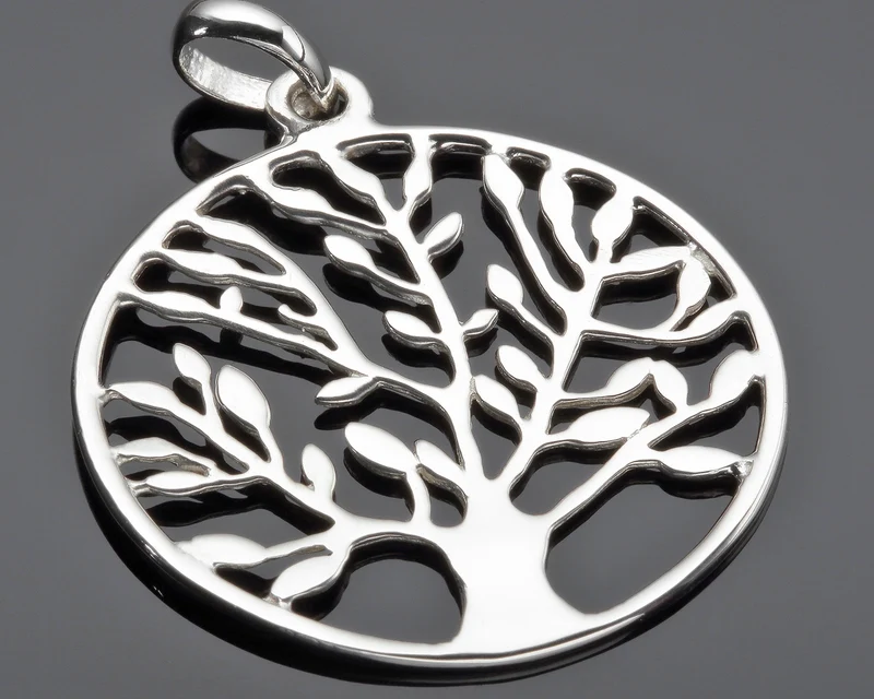 KETTENANHÄNGER LEBENSBAUM 925 SILBER TREE OF LIFE ANHÄNGER