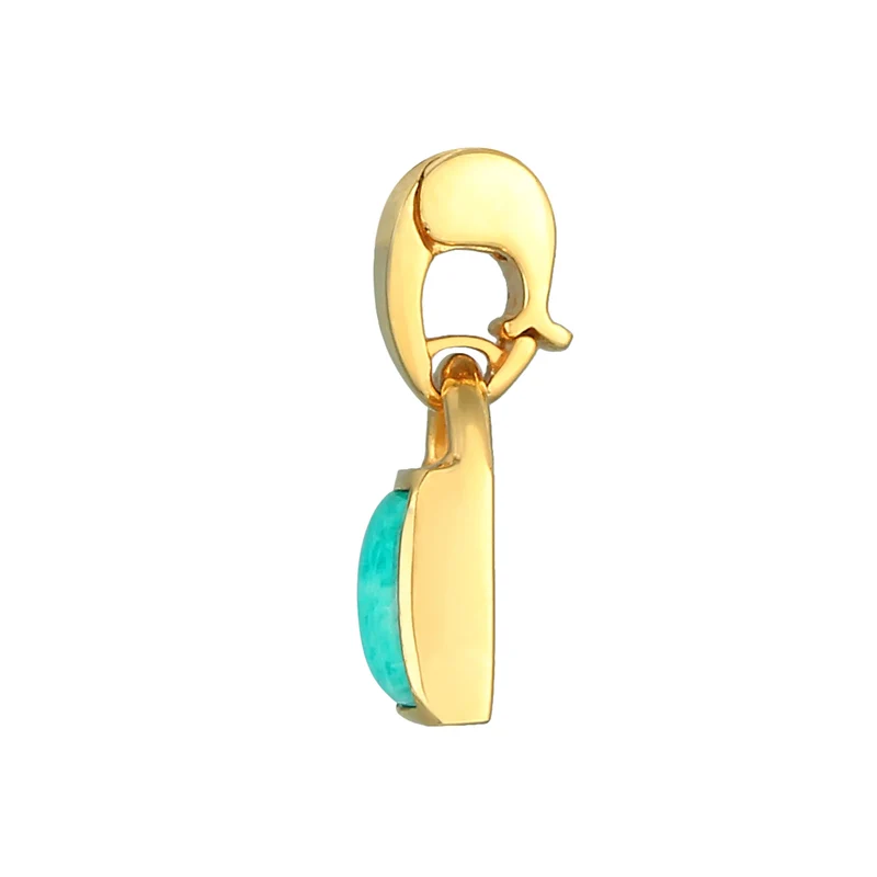 Anhänger | Amazonit ( Blau )
