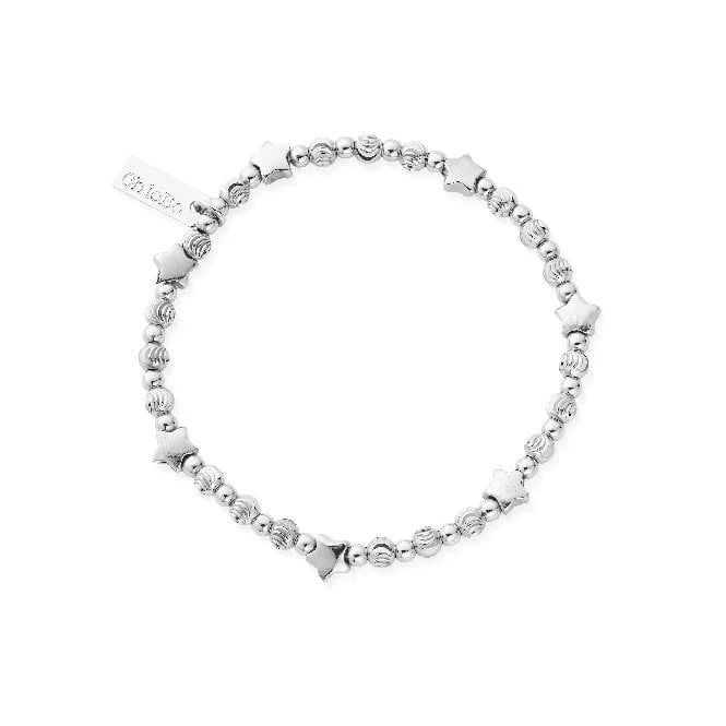 Multi Inset Star Bracelet