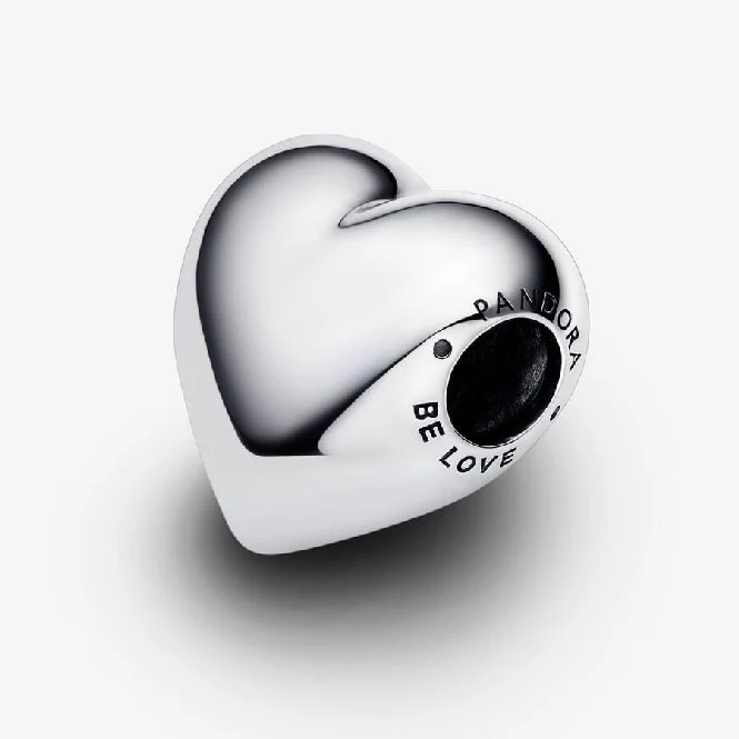 Be Love Large Engravable Heart Charms