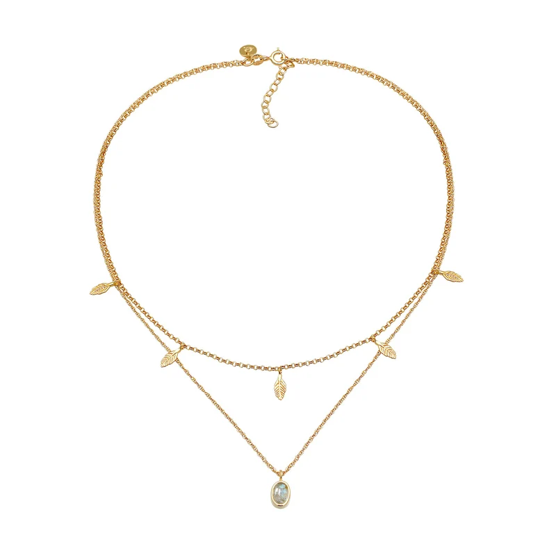 Choker | Labradorit ( Grau )