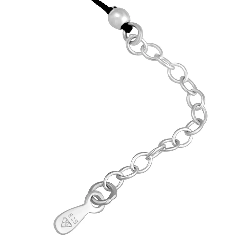 Choker Tropfen | Kristall (Schwarz), Nylon