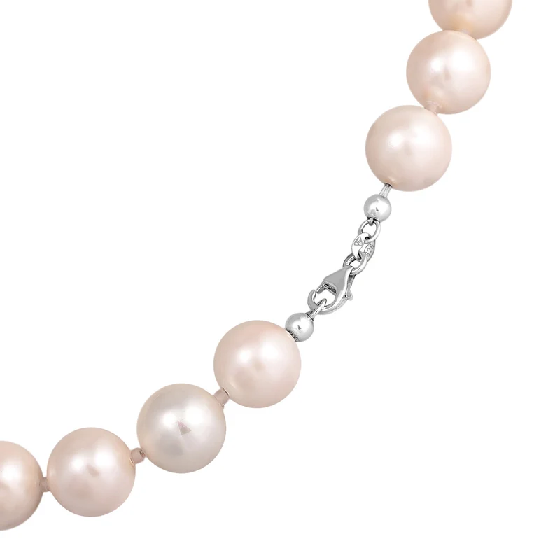 Perlen-Halskette | Muschelkernperlen