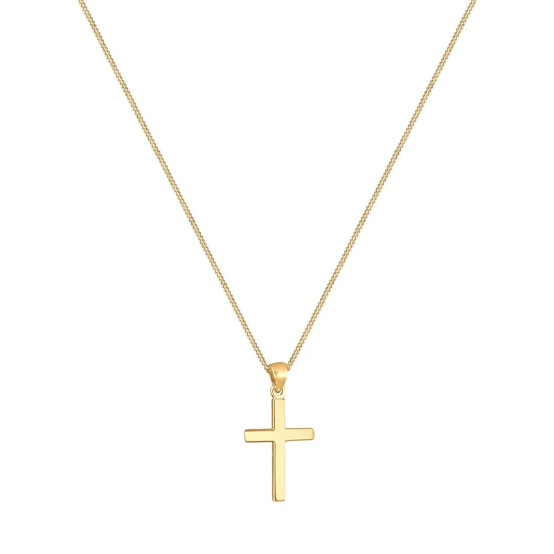 Halskette Kreuz Anhänger Basic