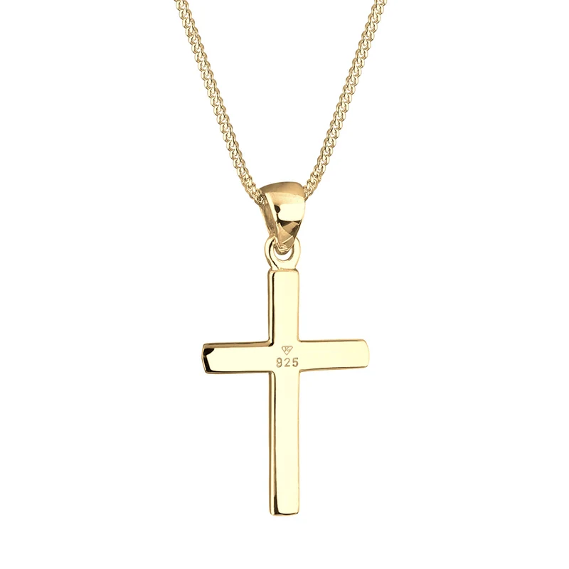 Halskette Kreuz Anhänger Basic