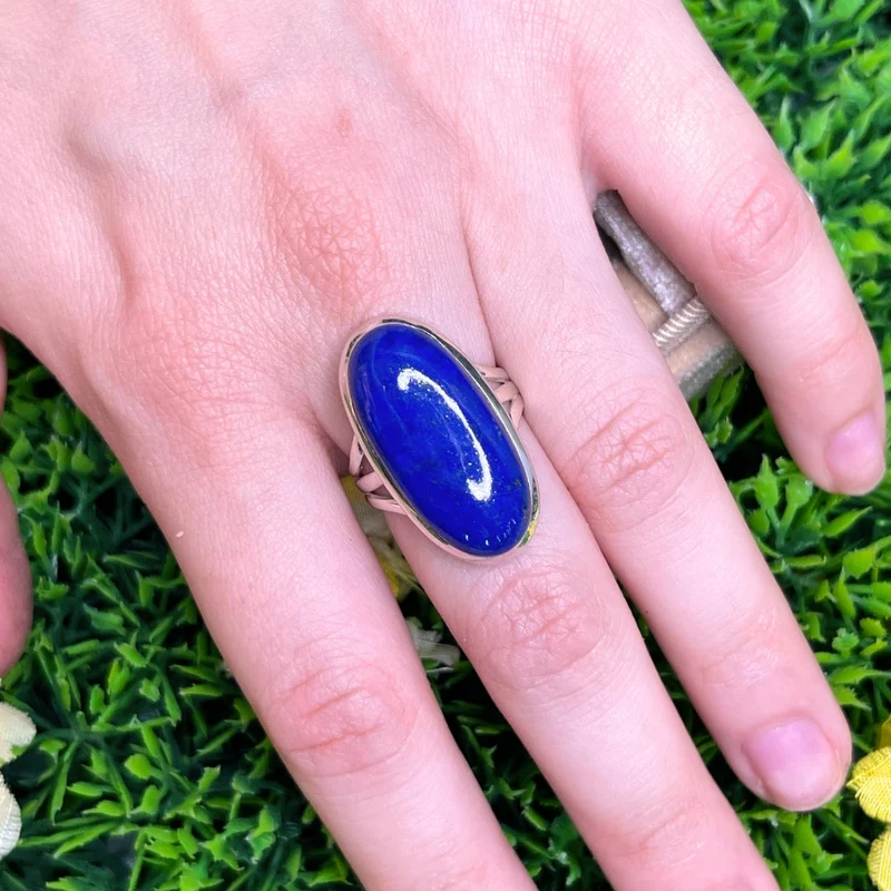 Lapislazuli-Silberring #108