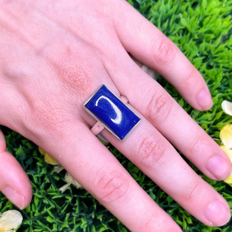 Lapislazuli-Silberring #126