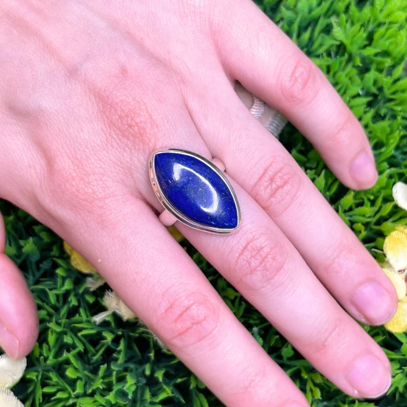 Lapislazuli-Silberring #125