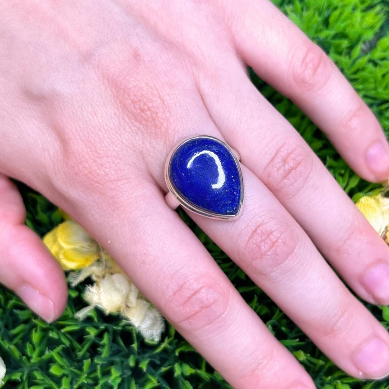 Lapislazuli-Silberring #123