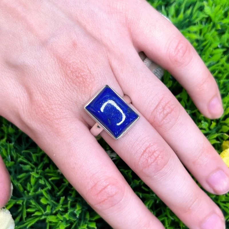 Lapislazuli-Silberring #129