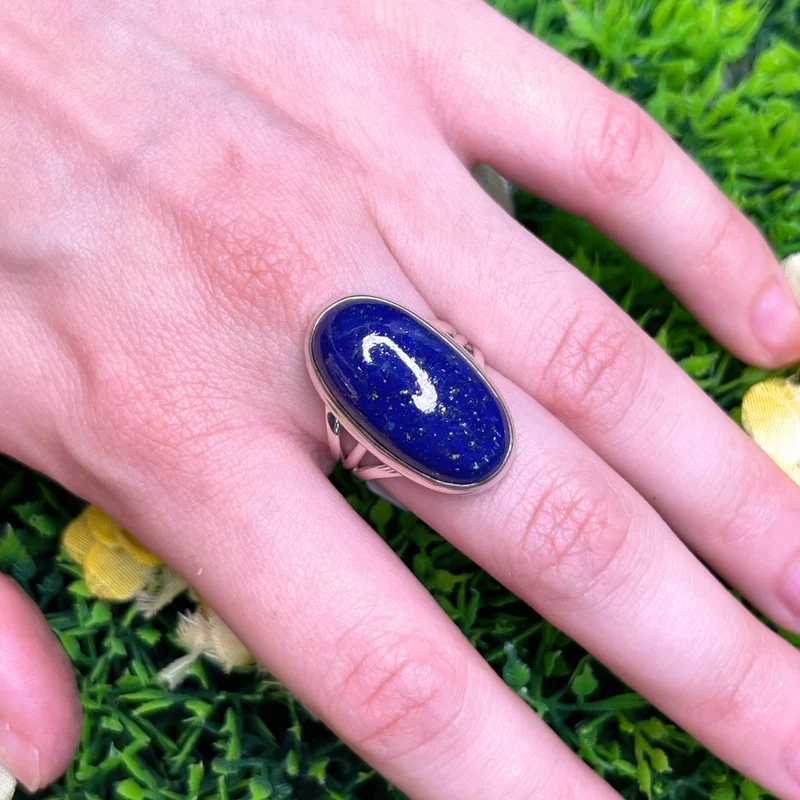 Lapislazuli-Silberring #110