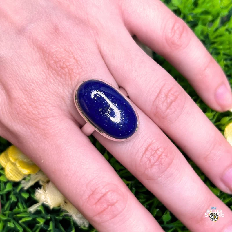Lapislazuli-Silberring #112