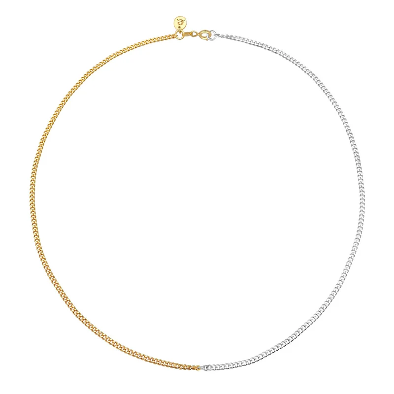 Halskette Panzer Chain Bi-Color