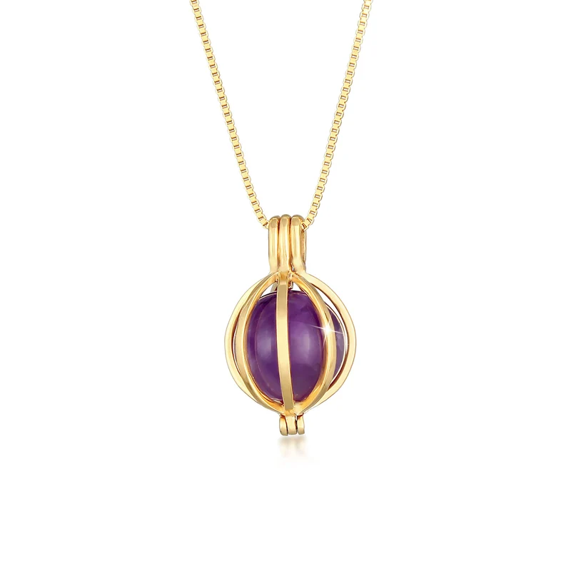 Venezianer-Halskette | Amethyst ( Violett )