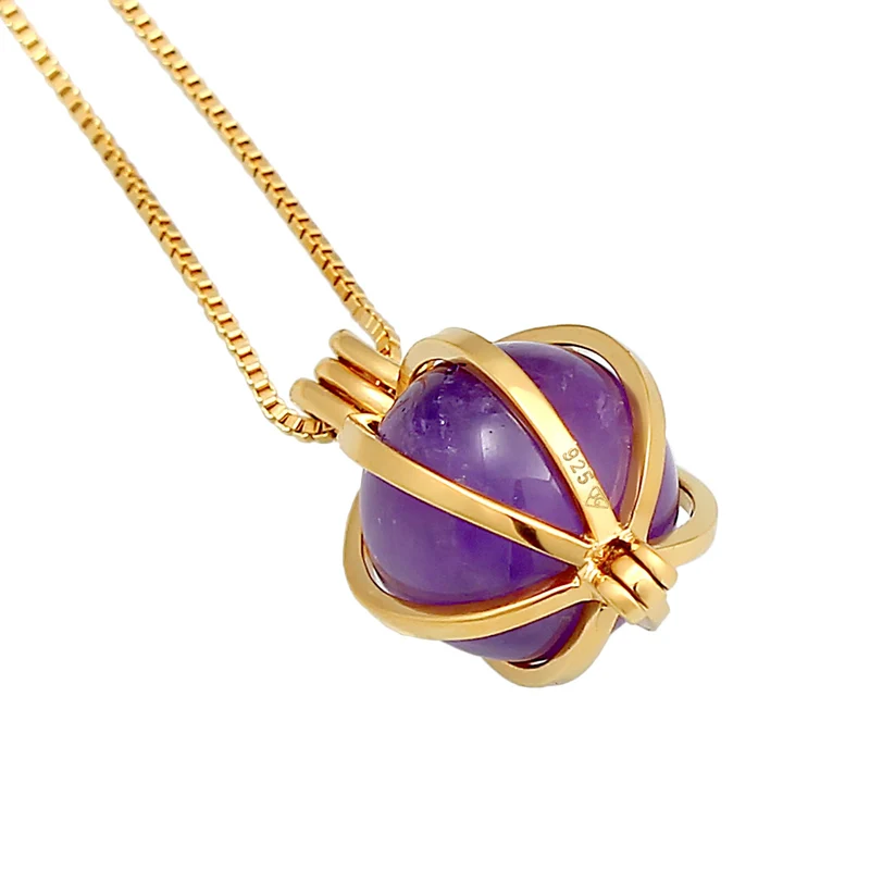 Venezianer-Halskette | Amethyst ( Violett )