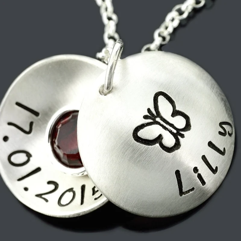 TAUFKETTE MIT NAMEN, TAUFSCHMUCK MIT GRAVUR, TAUFGESCHENK