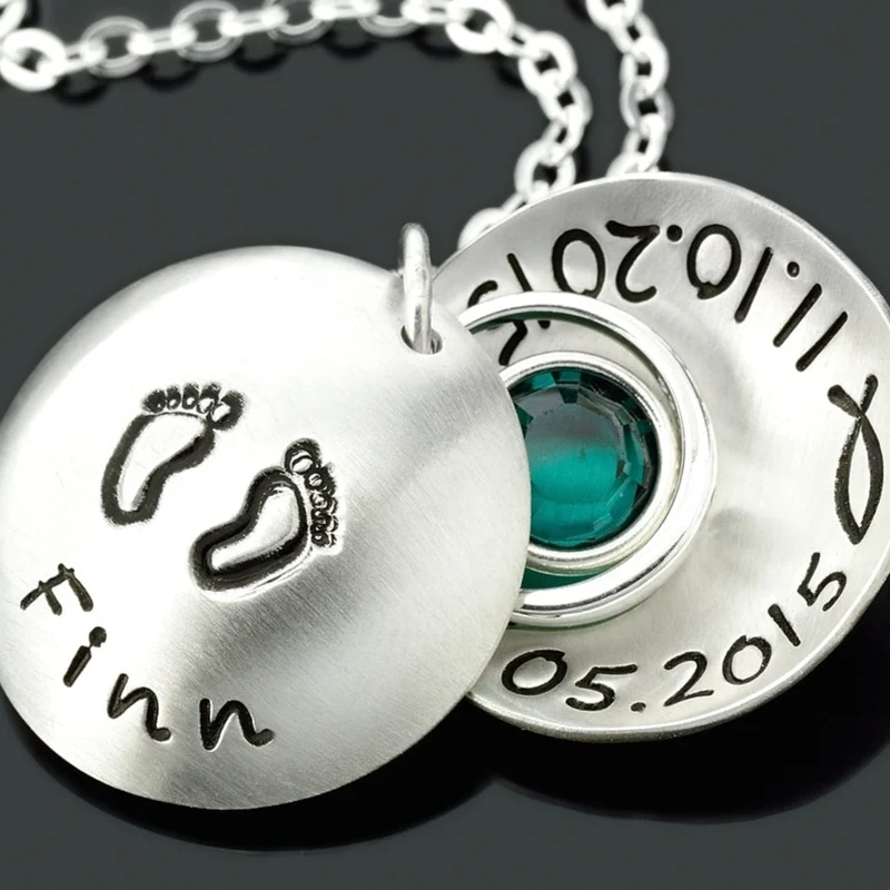 TAUFRING MIT GRAVUR, TAUFKETTE MIT NAMEN, TAUFSCHMUCK