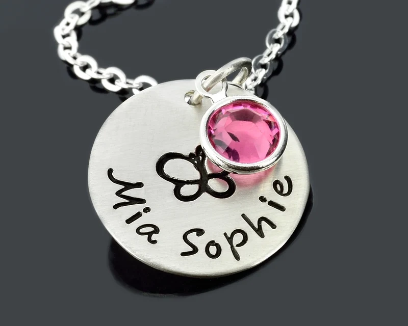 KINDERKETTE MIT GRAVUR, KINDERSCHMUCK MIT NAMEN, SCHMUCK