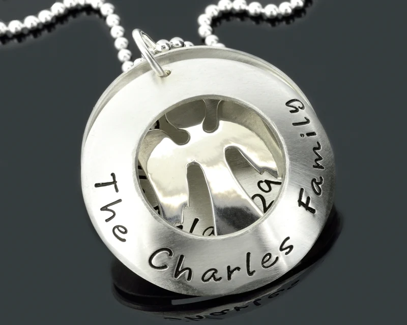 ENGELSCHMUCK, KETTE MIT GRAVUR, FAMILIENKETTE, SCHMUCK ONLINE