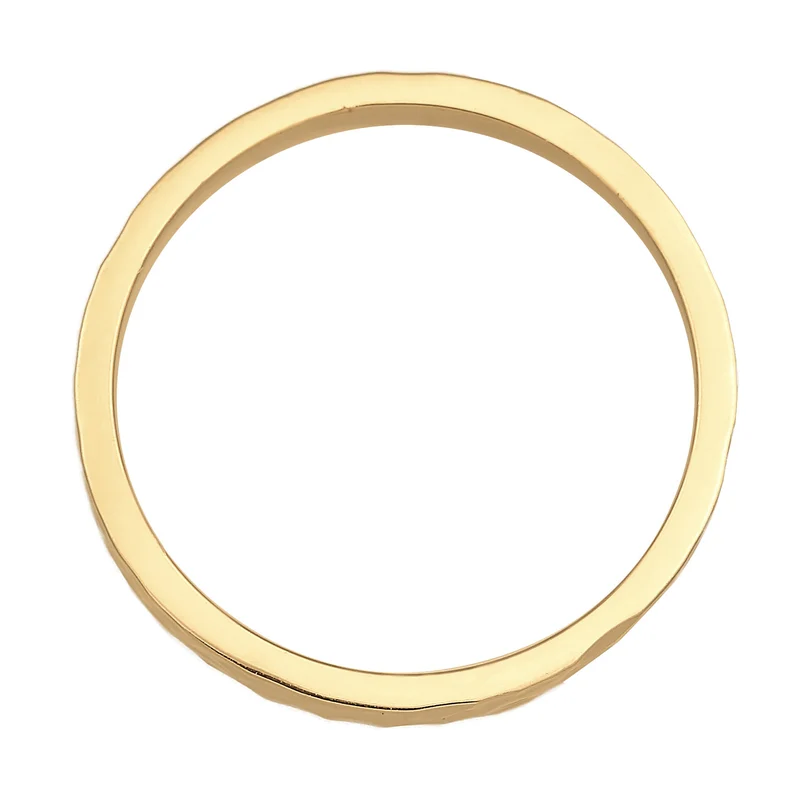 Pinky Ring Gehämmert