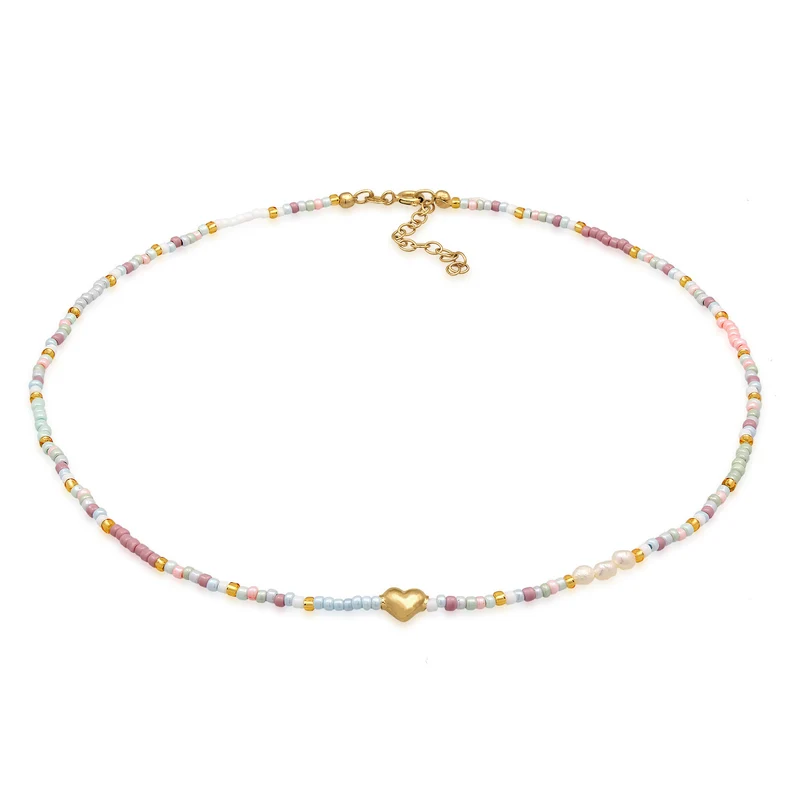 Choker Beads Herz