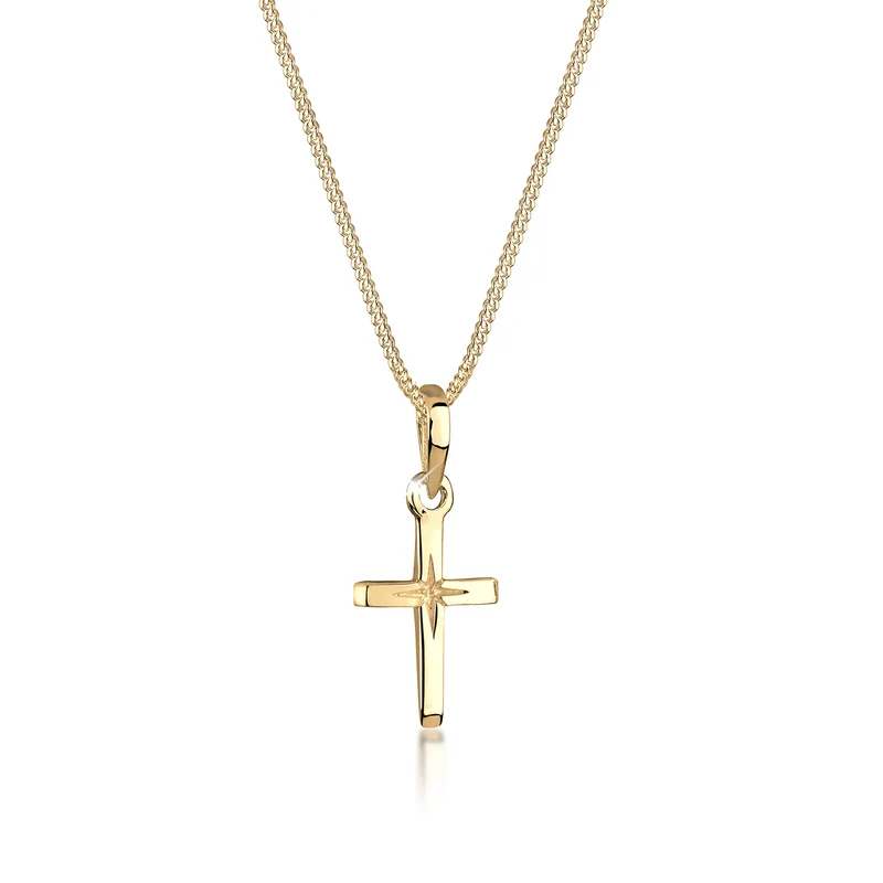 Halskette Kreuz Basic