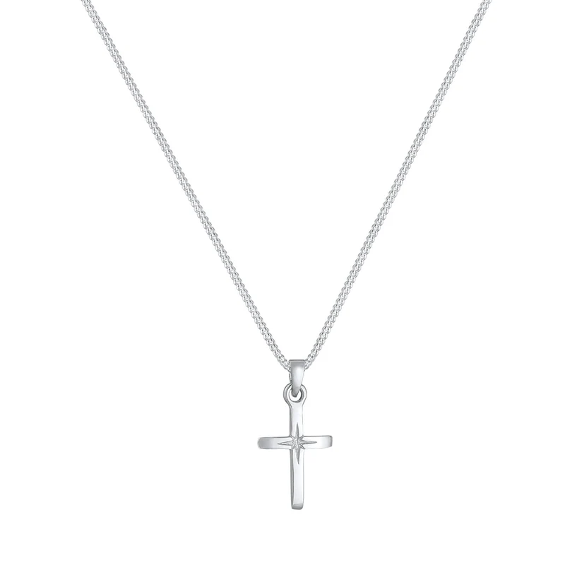 Halskette Kreuz Basic