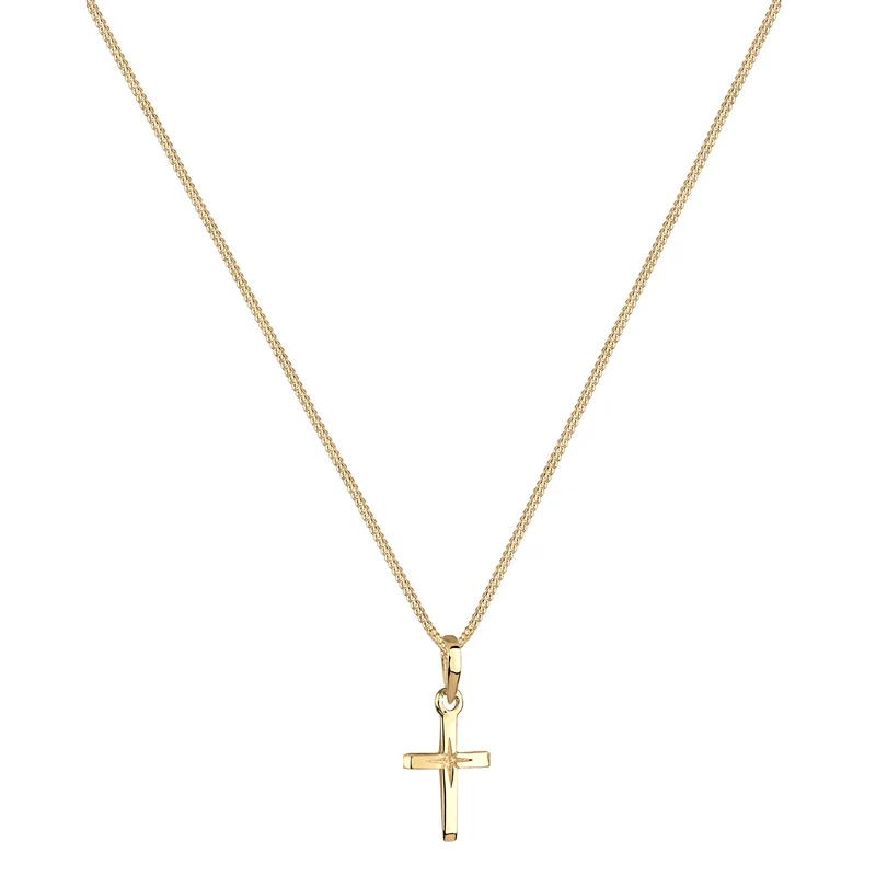 Halskette Kreuz Basic
