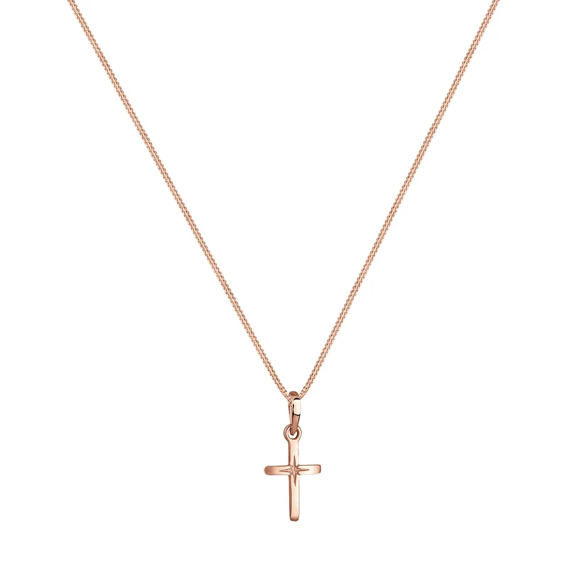 Halskette Kreuz Basic