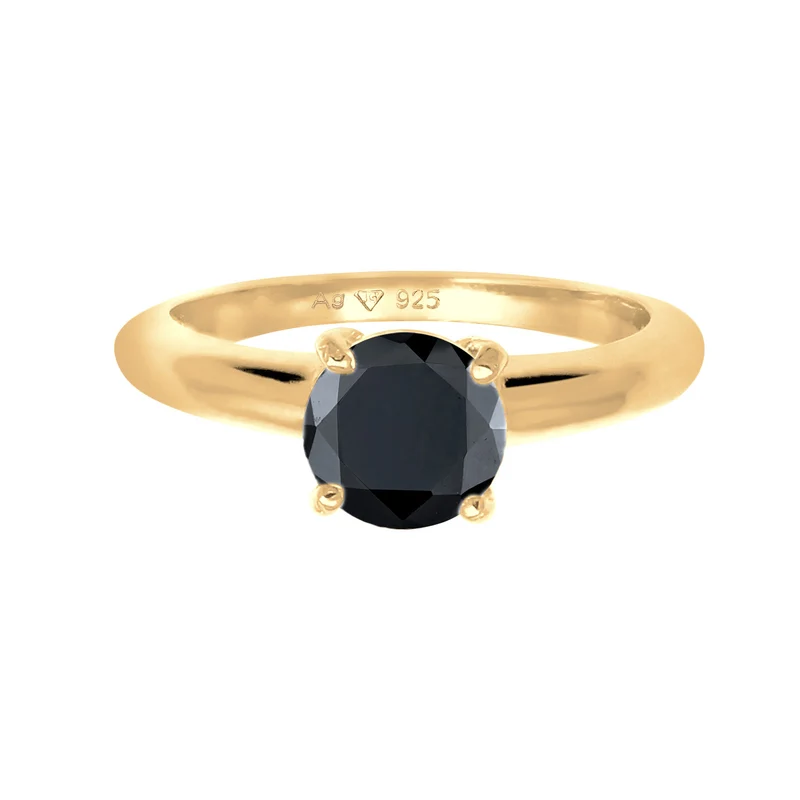 Solitär-Ring | Zirkonia ( Weiß )